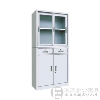 中二斗移门柜
